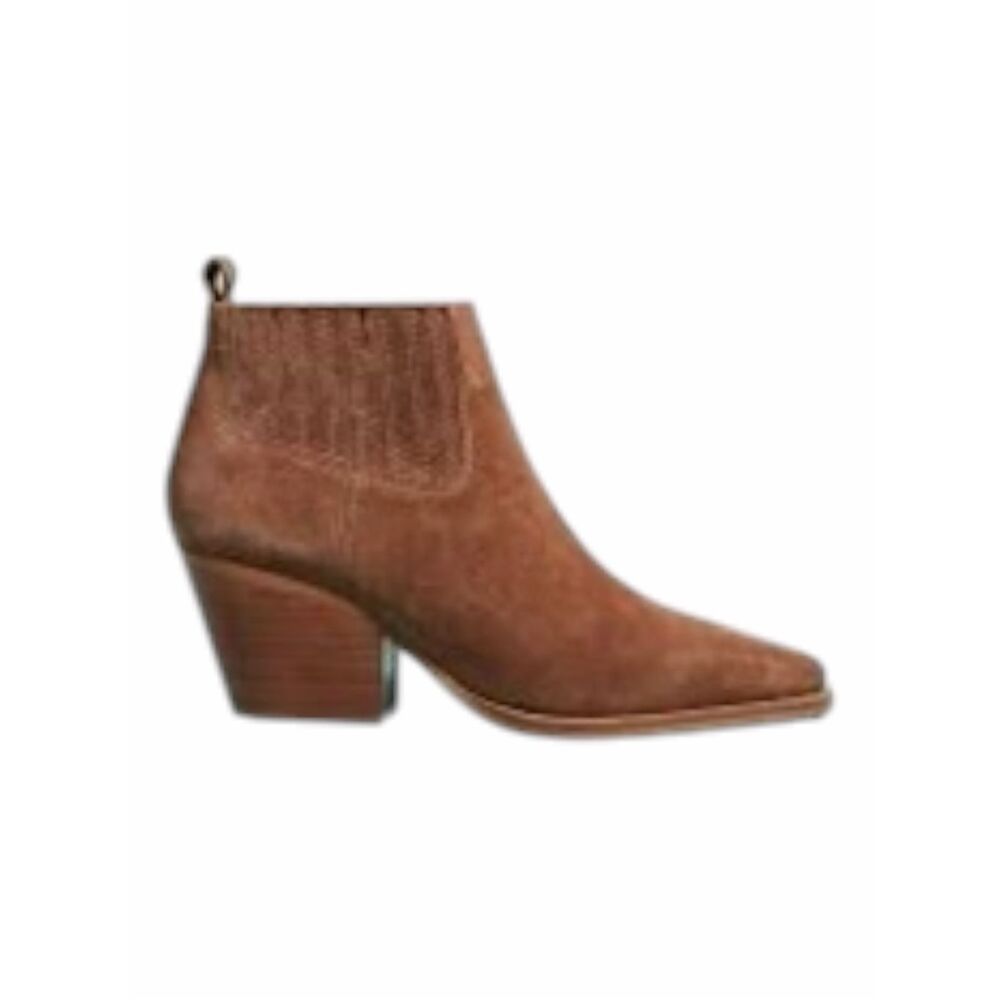 SARTO BY FRANCO SARTO Women’s Lasso Brown Leather Western Ankle Boots Size 11
